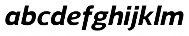 Regan ExtraBold Italic Font LOWERCASE