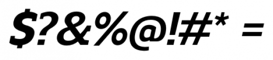 Regan Slab Extra Bold Italic Font OTHER CHARS