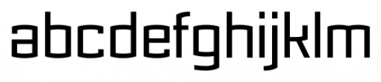 Regra Regular Font LOWERCASE