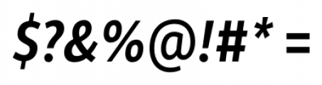 Rehn Condensed Medium Italic Font OTHER CHARS