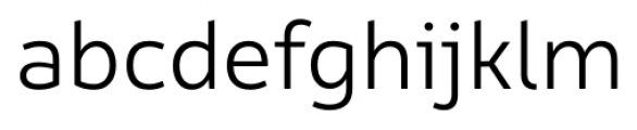 Rehn Light Font LOWERCASE