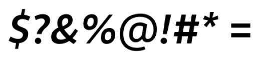 Rehn Medium Italic Font OTHER CHARS