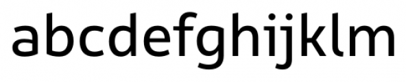 Rehn Regular Font LOWERCASE
