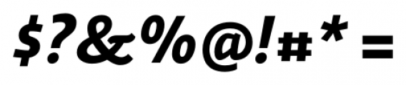 Relato Sans OT Bold Italic Font OTHER CHARS