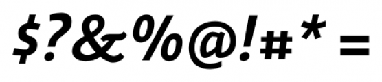 Relato Sans OT Semi Bold Italic Font OTHER CHARS