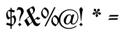 Renaissance Fraktur Pro Regular Font OTHER CHARS