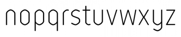 Reso Thin Font LOWERCASE