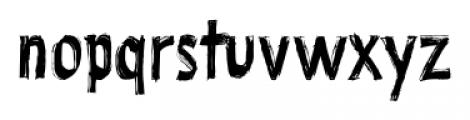 Revolte Condensed Font LOWERCASE