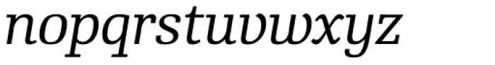 RePublic Std Italic Font LOWERCASE