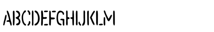 ReRun Stencil Light FONT