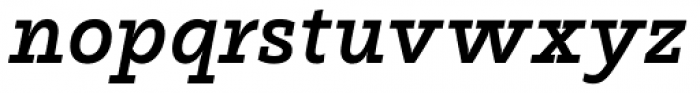 Readable Serif Pro Bold Italic Font LOWERCASE