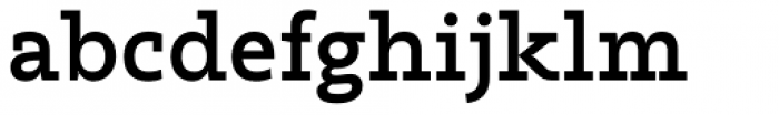 Readable Serif Pro Bold Font LOWERCASE