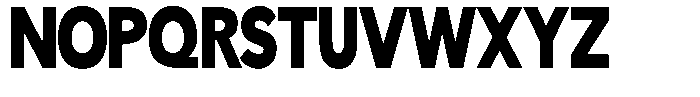 Readant Black Condensed Font UPPERCASE