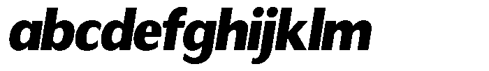 Readant Black Oblique FONT