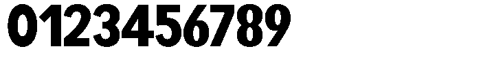 Readant Black Semi Condensed Font OTHER CHARS