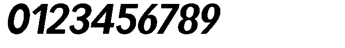 Readant Bold Oblique Font OTHER CHARS
