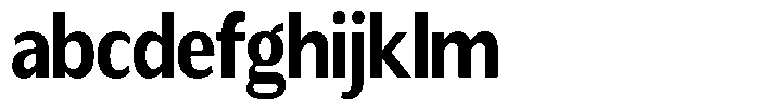 Readant Bold Semi Condensed FONT