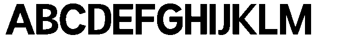 Readant Bold Font UPPERCASE