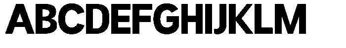 Readant Extra Bold Font UPPERCASE