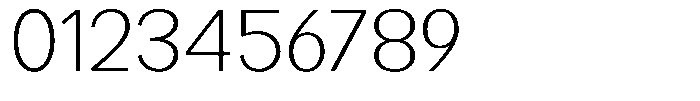 Readant Extra Light Expanded Font OTHER CHARS