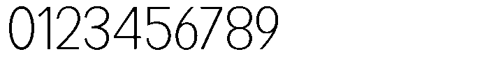 Readant Extra Light Font OTHER CHARS