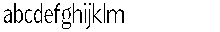 Readant Light Condensed FONT