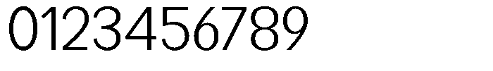 Readant Light Semi Expanded Font OTHER CHARS