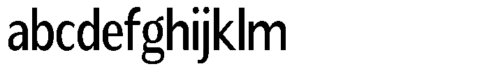 Readant Medium Condensed FONT