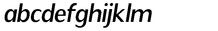 Readant Medium Oblique FONT