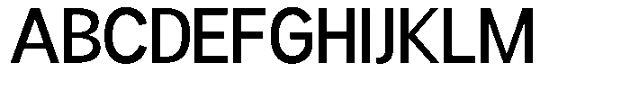 Readant Medium Font UPPERCASE