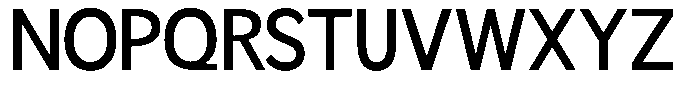 Readant Medium Font UPPERCASE