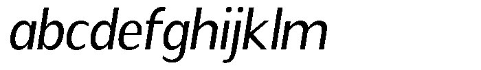 Readant Oblique FONT