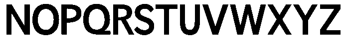 Readant Semi Bold Font UPPERCASE