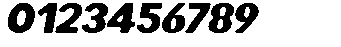 Readant Soft Black Expanded Italic Font OTHER CHARS