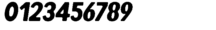 Readant Soft Black Semi Condensed Italic Font OTHER CHARS