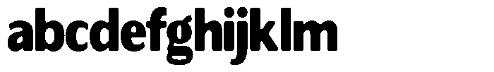 Readant Soft Black Semi Condensed FONT