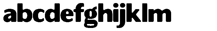 Readant Soft Black Semi Expanded FONT