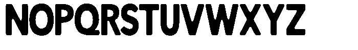 Readant Soft Extra Bold Condensed Font UPPERCASE