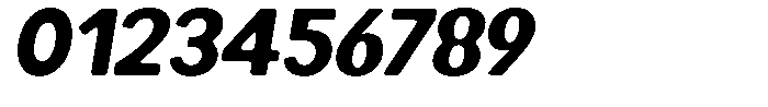 Readant Soft Extra Bold Semi Expanded Italic Font OTHER CHARS