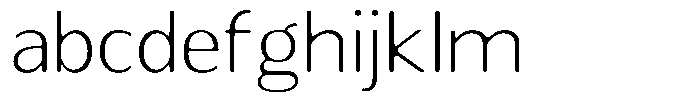 Readant Soft Extra Light Expanded FONT