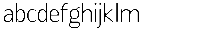 Readant Soft Extra Light FONT