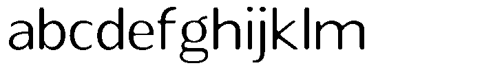 Readant Soft Light Expanded FONT