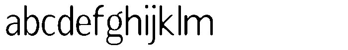 Readant Soft Light Semi Condensed FONT