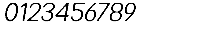 Readant Soft Light Semi Expanded Italic Font OTHER CHARS