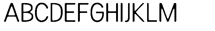 Readant Soft Light Font UPPERCASE