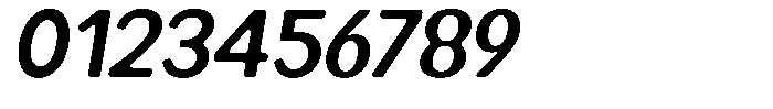 Readant Soft Semi Bold Semi Expanded Italic Font OTHER CHARS