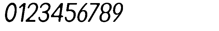 Readant Soft Semi Condensed Italic Font OTHER CHARS