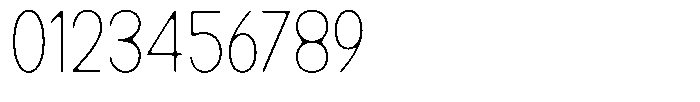 Readant Soft Thin Semi Condensed Font OTHER CHARS