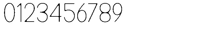 Readant Soft Thin Font OTHER CHARS