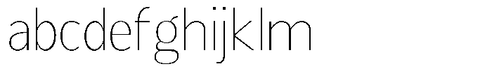 Readant Thin FONT